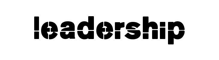 MKStencilsansBlack  Free Fonts Download