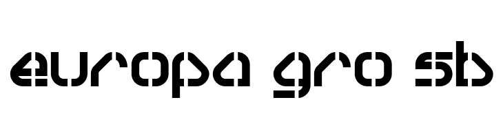 Sylar Stencil  Free Fonts Download