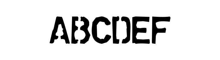 Dollar Store Stencil  Free Fonts Download