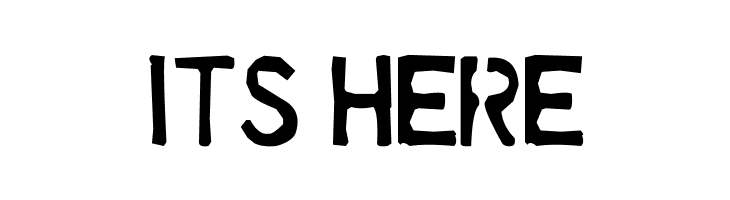 Dollar Store Stencil  Free Fonts Download