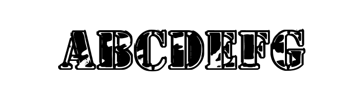1st Cav II  Free Fonts Download