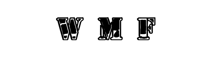 1st Cav II  Free Fonts Download