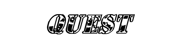 1st Cav Italic  Free Fonts Download