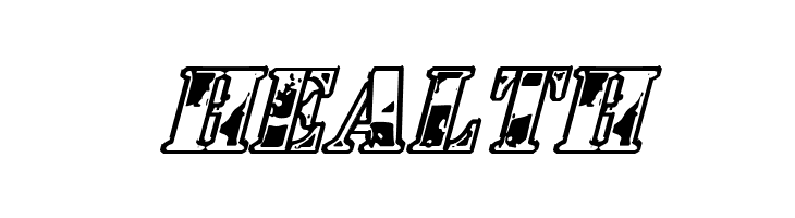 1st Cav Italic  Free Fonts Download