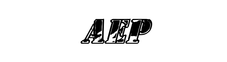 1st Cav II Italic  Free Fonts Download