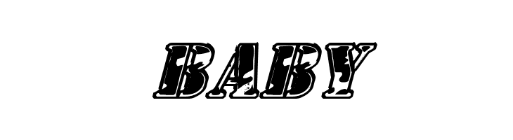 1st Cav II Italic  Free Fonts Download