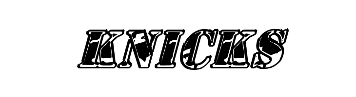 1st Cav II Italic  Free Fonts Download