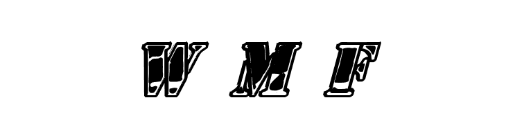 1st Cav II Italic  Free Fonts Download
