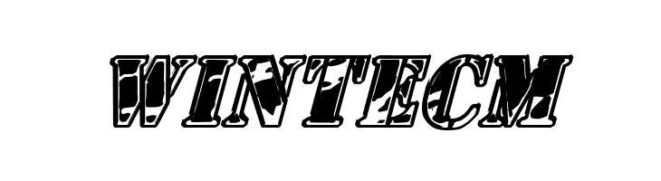 1st Cav II Italic  Free Fonts Download