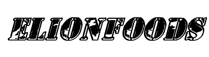 1st Cav II Italic  Free Fonts Download