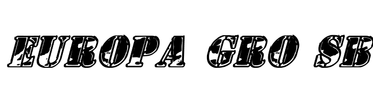 1st Cav II Italic  Free Fonts Download