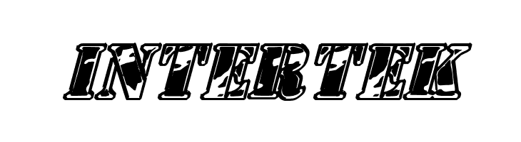 1st Cav II Italic  Free Fonts Download