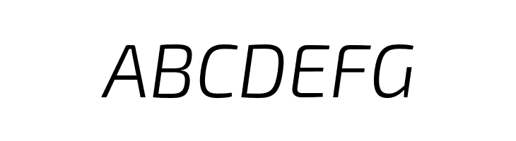 Exo 2 Light Italic  Free Fonts Download