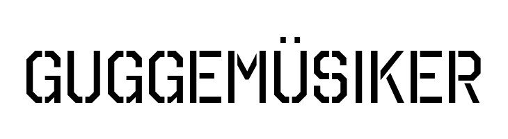 Octin Stencil Free  Free Fonts Download