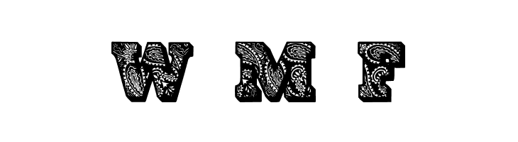 PaisleyCaps  Free Fonts Download