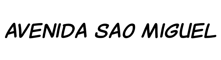 Canted Comic Bold  Free Fonts Download