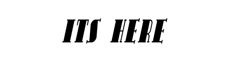 Avondale SC Cond Italic  Free Fonts Download