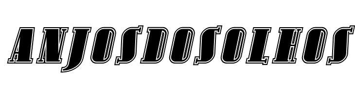 Avondale SC Inline Italic  Free Fonts Download