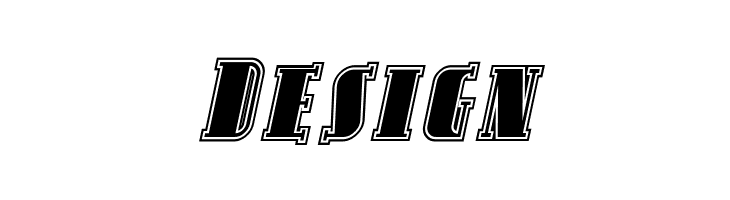 Avondale SC Inline Italic  Free Fonts Download