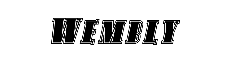 Avondale SC Inline Italic  Free Fonts Download