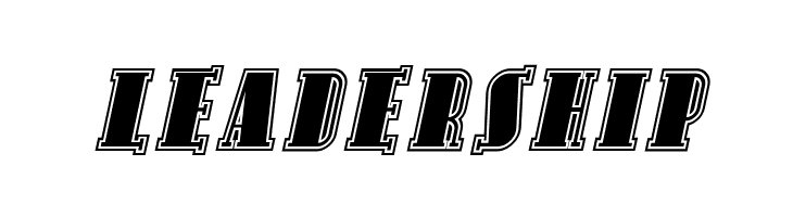 Avondale SC Inline Italic  Free Fonts Download