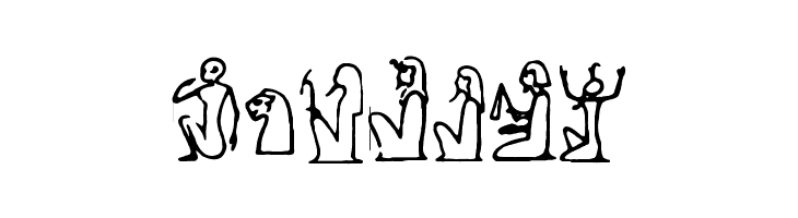 Hieroglify  Free Fonts Download