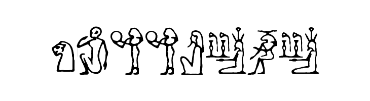 Hieroglify  Free Fonts Download