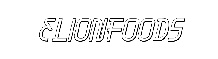 Moon Dart 3D Italic  Free Fonts Download