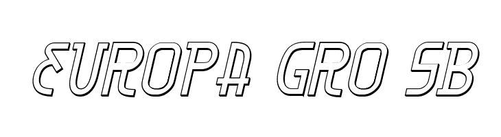 Moon Dart 3D Italic  Free Fonts Download