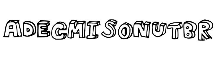 3D  Free Fonts Download