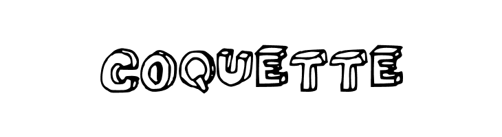 3D  Free Fonts Download