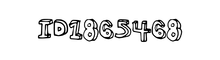 3D  Free Fonts Download