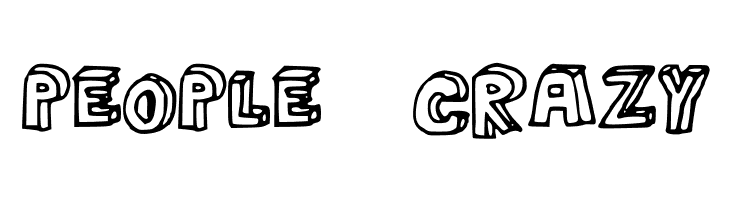 3D  Free Fonts Download