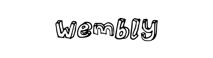 3D  Free Fonts Download