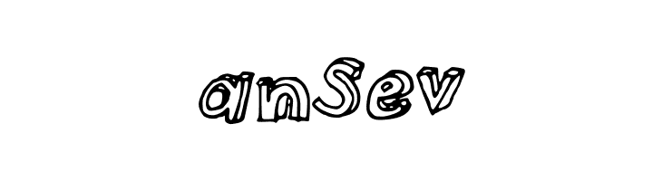 3D  Free Fonts Download