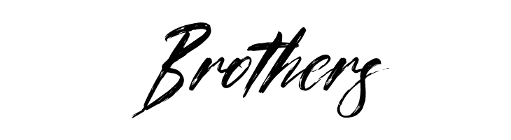 Brother Italic  Free Fonts Download