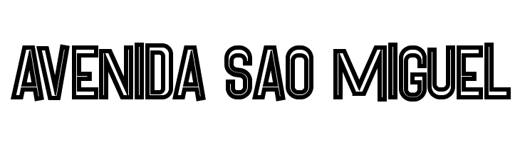 Pineapple Bold Inline  Free Fonts Download