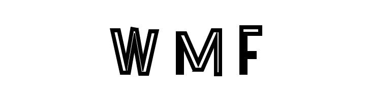 Pineapple Bold Inline  Free Fonts Download