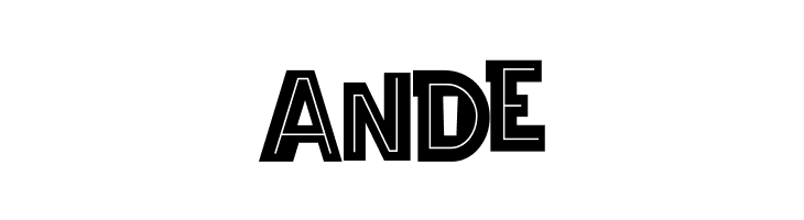 Wagoon Bold Inline  Free Fonts Download