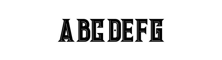 Giant Bold Inline  Free Fonts Download