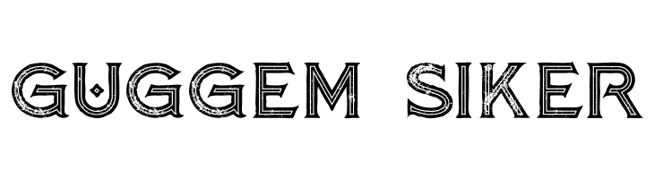 Atlantis Inline Grunge  Free Fonts Download