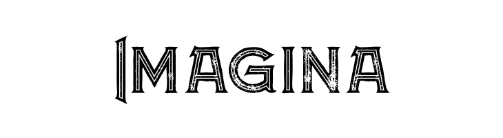 Atlantis Inline Grunge  Free Fonts Download