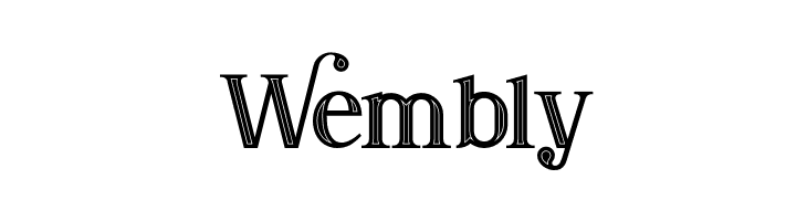 Amadeust Inline  Free Fonts Download