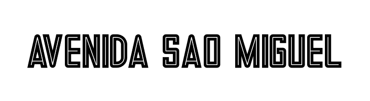 Tron Bold Inline  Free Fonts Download