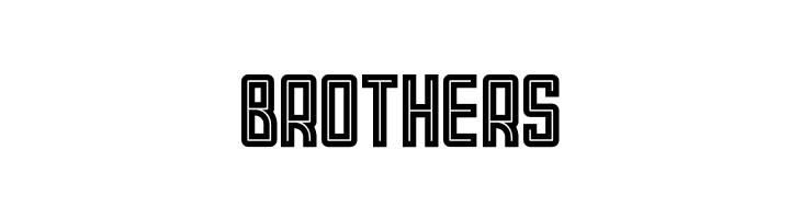 Tron Bold Inline  Free Fonts Download