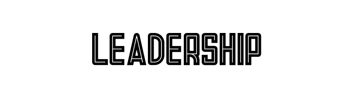 Tron Bold Inline  Free Fonts Download