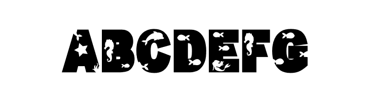 Chozy mermaid  Free Fonts Download