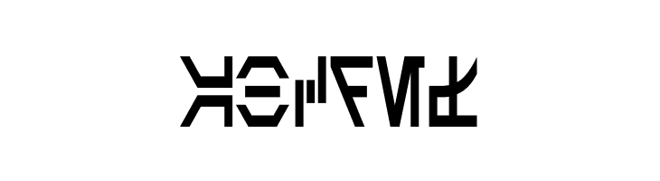 Aurebesh Condensed Bold  Free Fonts Download