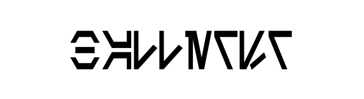 Aurebesh Condensed Bold  Free Fonts Download