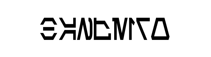 Aurebesh Condensed Bold  Free Fonts Download